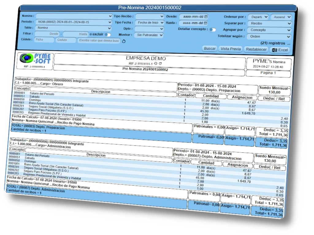 Cálculo de Nómina Multimoneda Pyme'S: Gestión de sueldos en divisas y tasas BCV